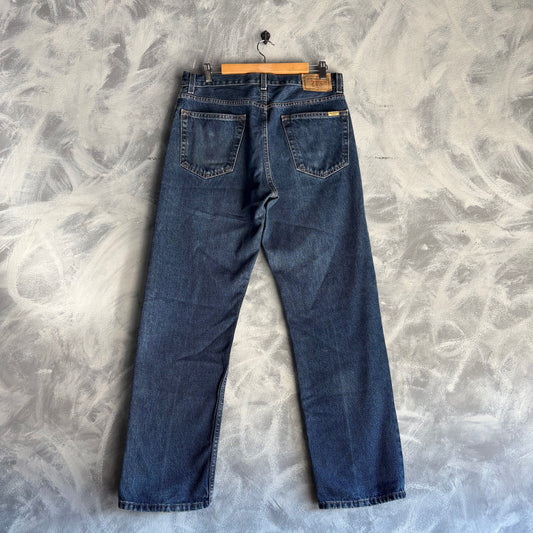 Pantalón Levi’s Strauss Para Hombre Talla 33x30 Azul de Mezclilla Corte Regular