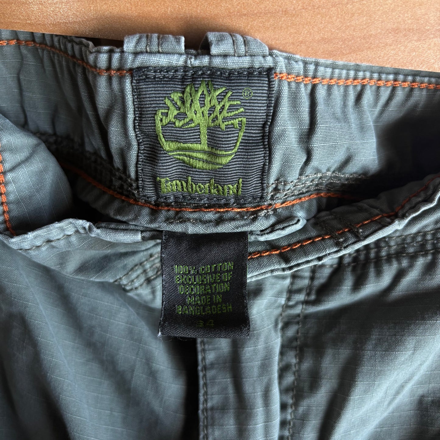Short Timberland Hombre 34 Verde Militar