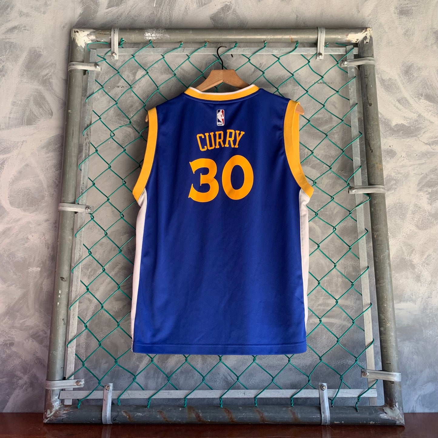 Jersey De Basquetbol Para Hombre Talla XL Color Azul Golden State NBA #30 Curry