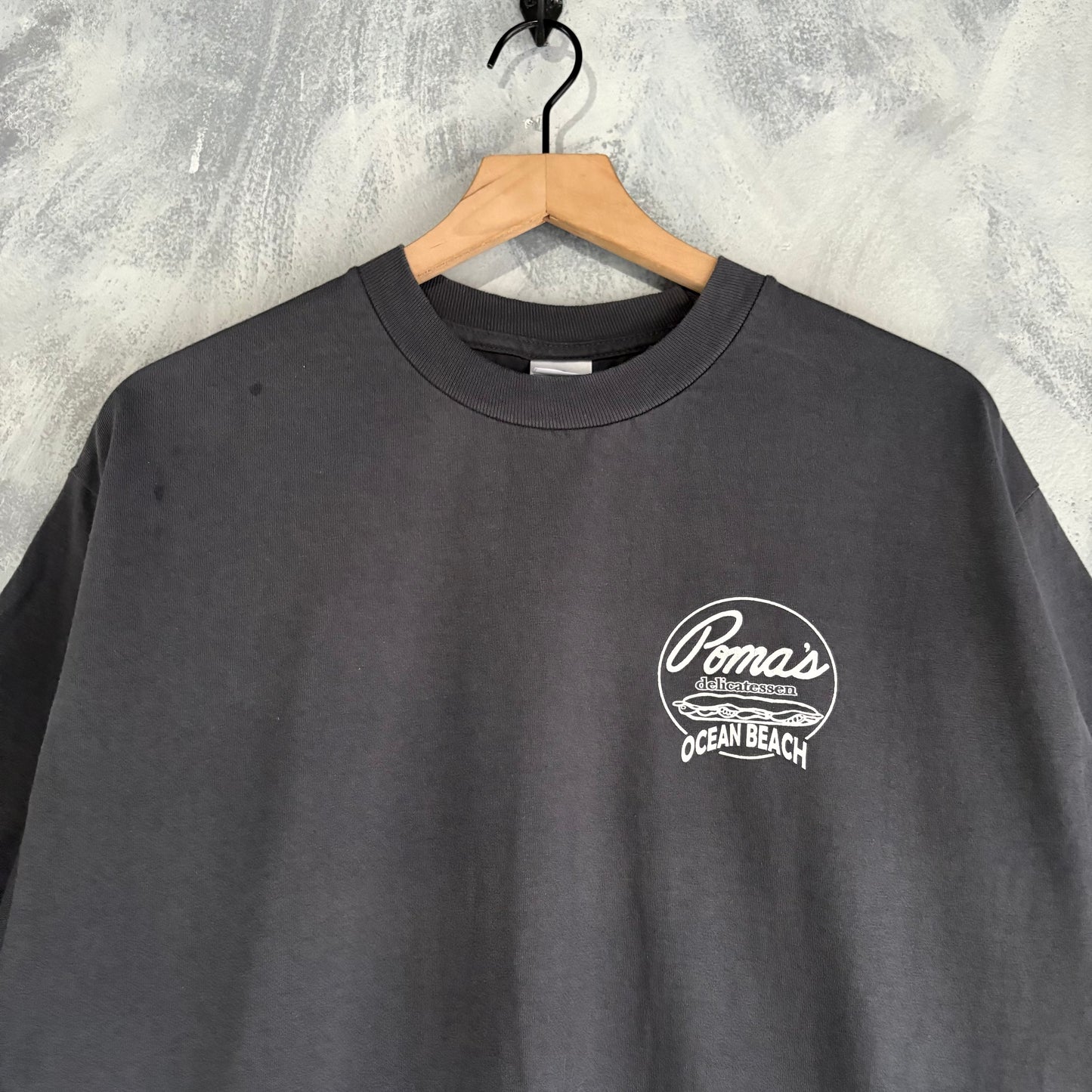 Playera AAA Para Hombre Talla L Color Gris Pama’s Ocean Beach