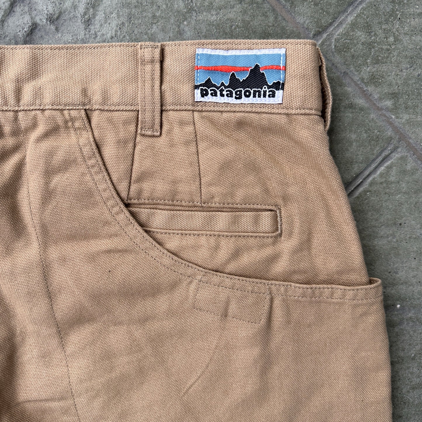 Short Patagonia Vintage De Hombre Talla 32 Color Beige 70s Safari Alpinismo