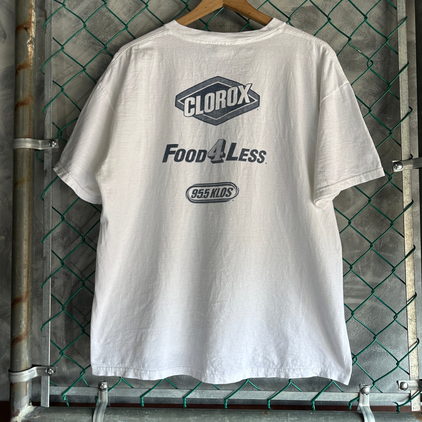 Camisa Vintage Angels Anaheim De Hombre Talla XL Color Blanco Champions 2002