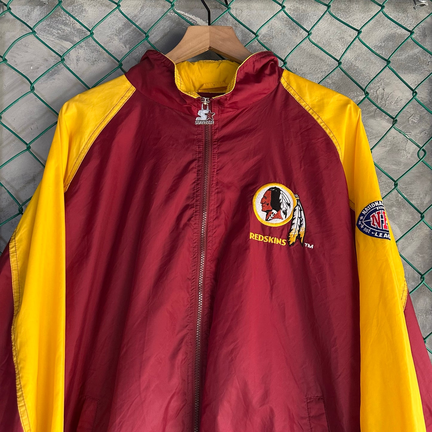 Chamarra Vintage Starter Redskins De Hombre Talla Xl Color Rojo Red Skins de Washington