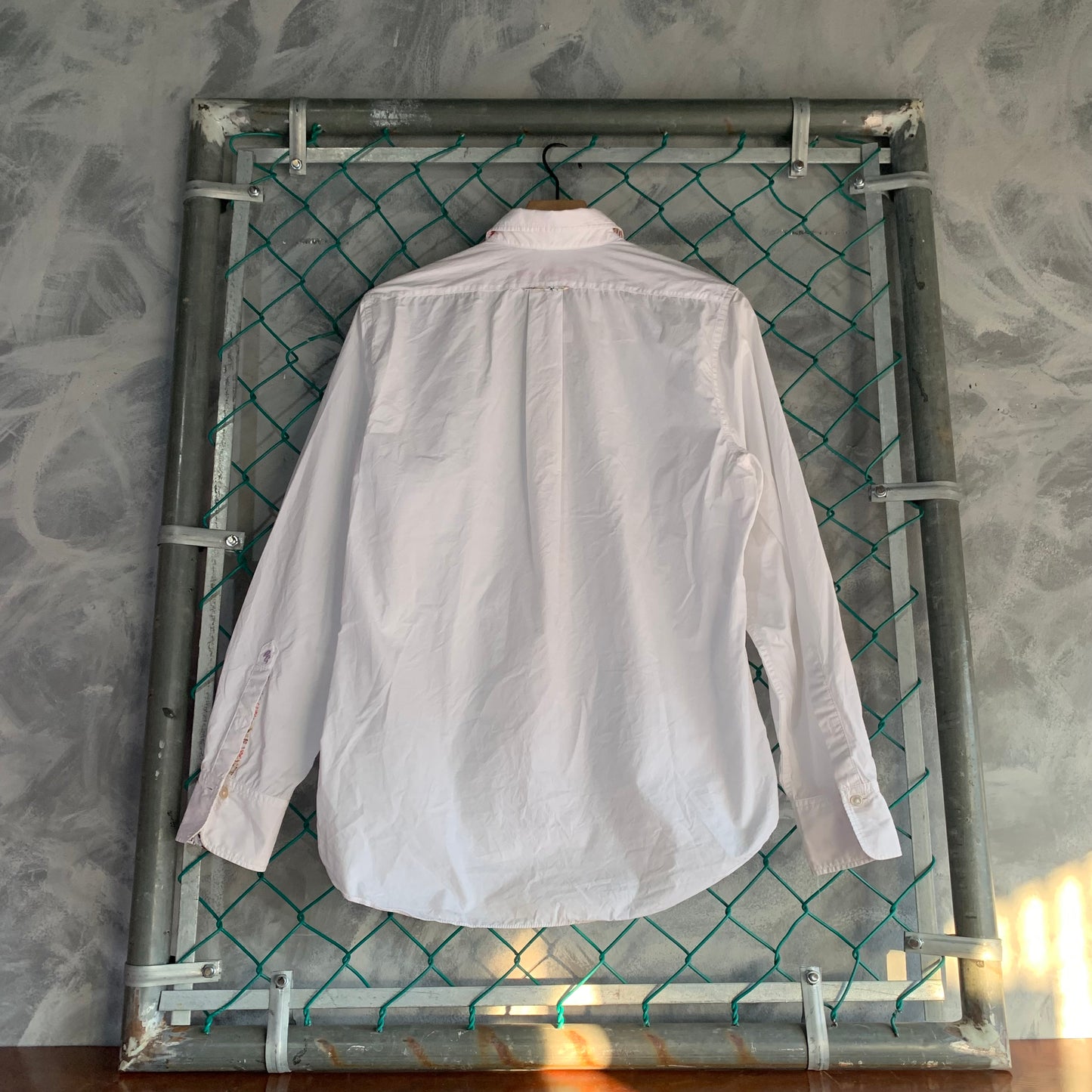 Camisa De Vestir Robert Grahem Para Hombre Talla M Color Blanco