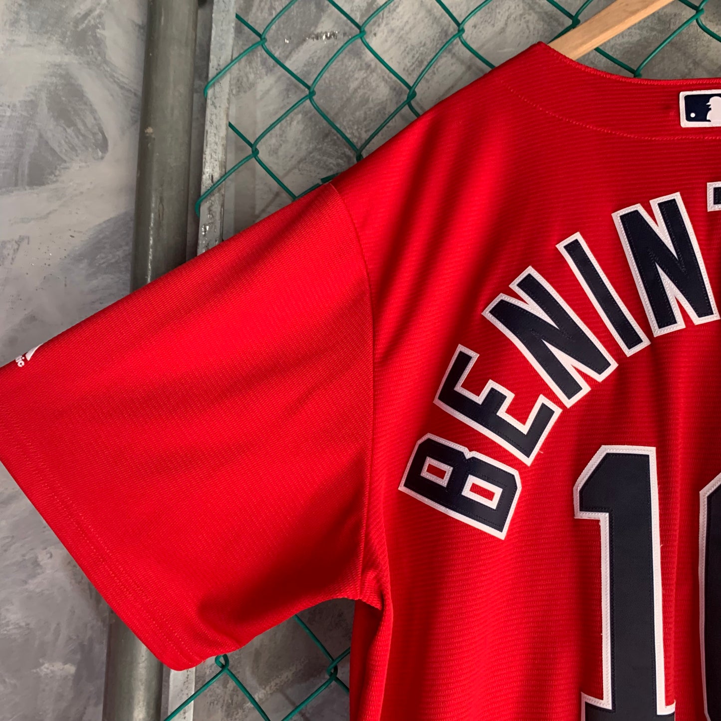 Jersey Majestic Para Hombre Talla 2XL Color Rojo MLB Red Sox Benintendi #16