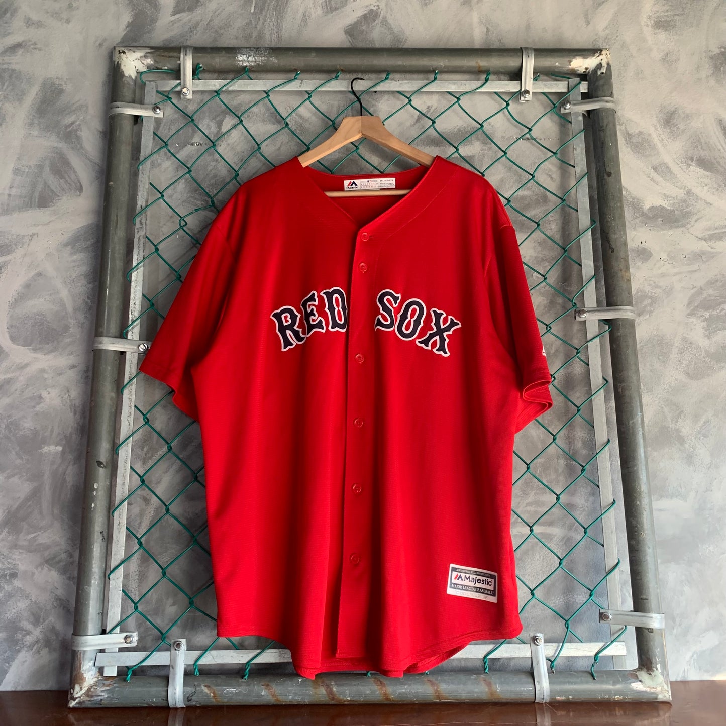 Jersey Majestic Para Hombre Talla 2XL Color Rojo MLB Red Sox Benintendi #16