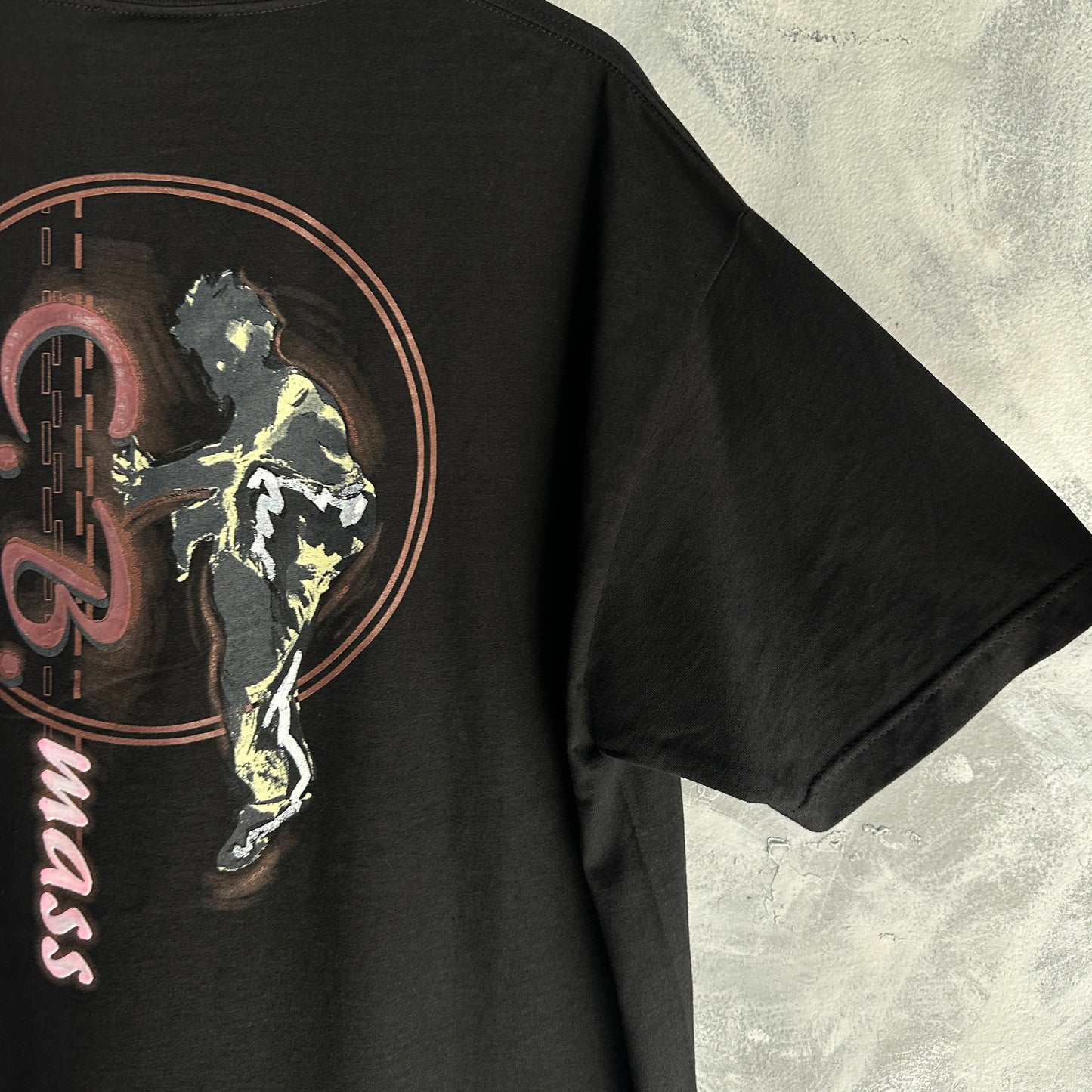 Playera Basica NBN Para Hombre Talla XL Color Negro C.B Mass Hip Hop