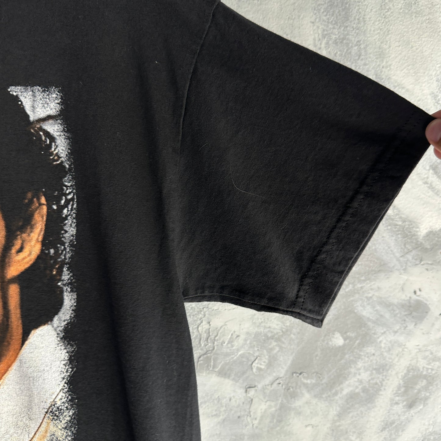 Playera de Marc Anthony Para Hombre Talla XL Color Negro Tour USA