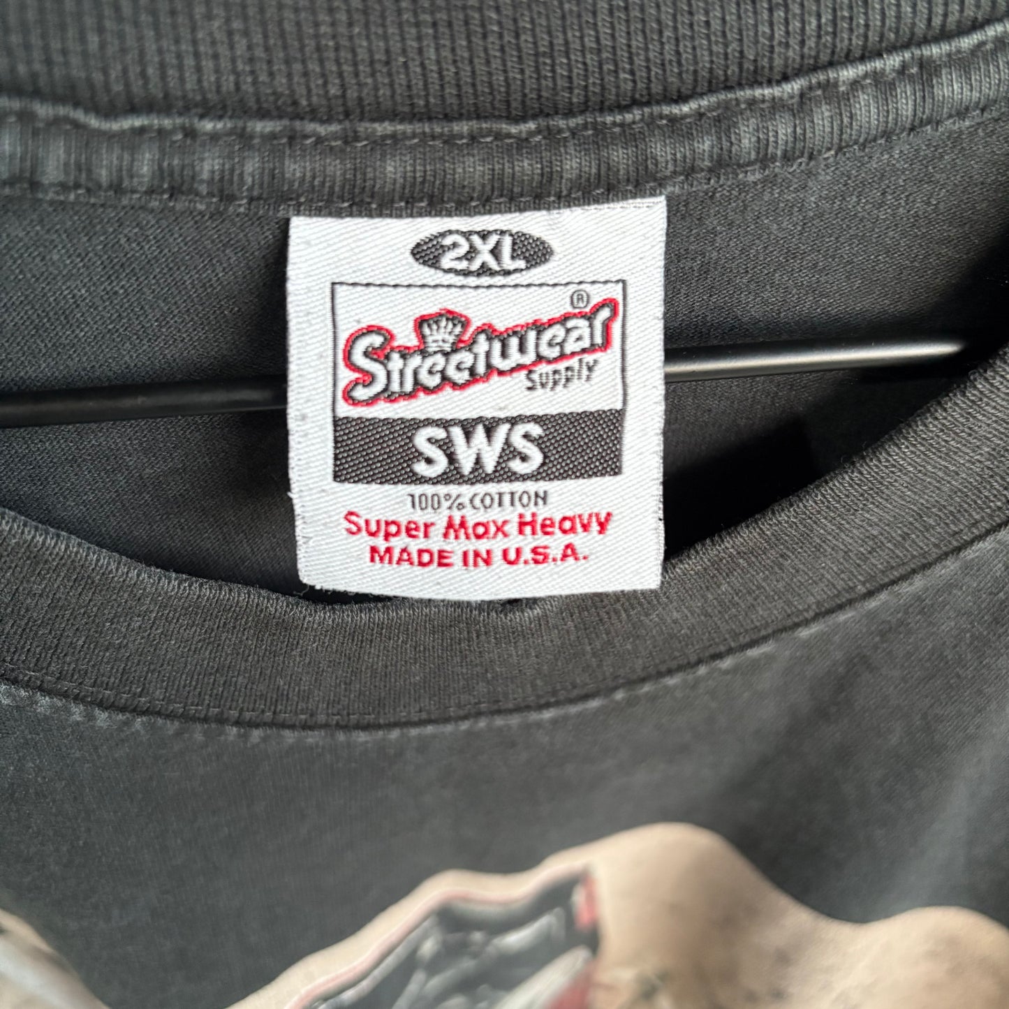 Playera Streetwear Supply Para Hombre Talla 2XL Color Negro Lowrider Lifestyle