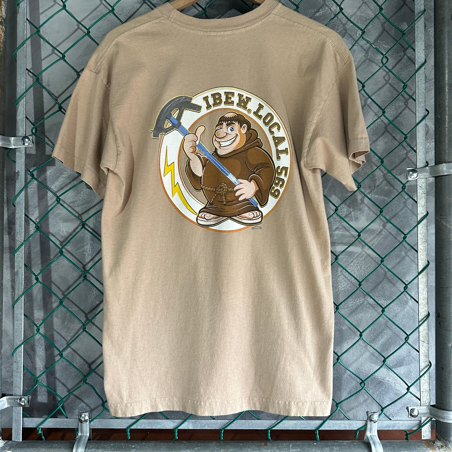 Camisa Vintage De San Diego Padres De Hombre Talla L Color Cafe