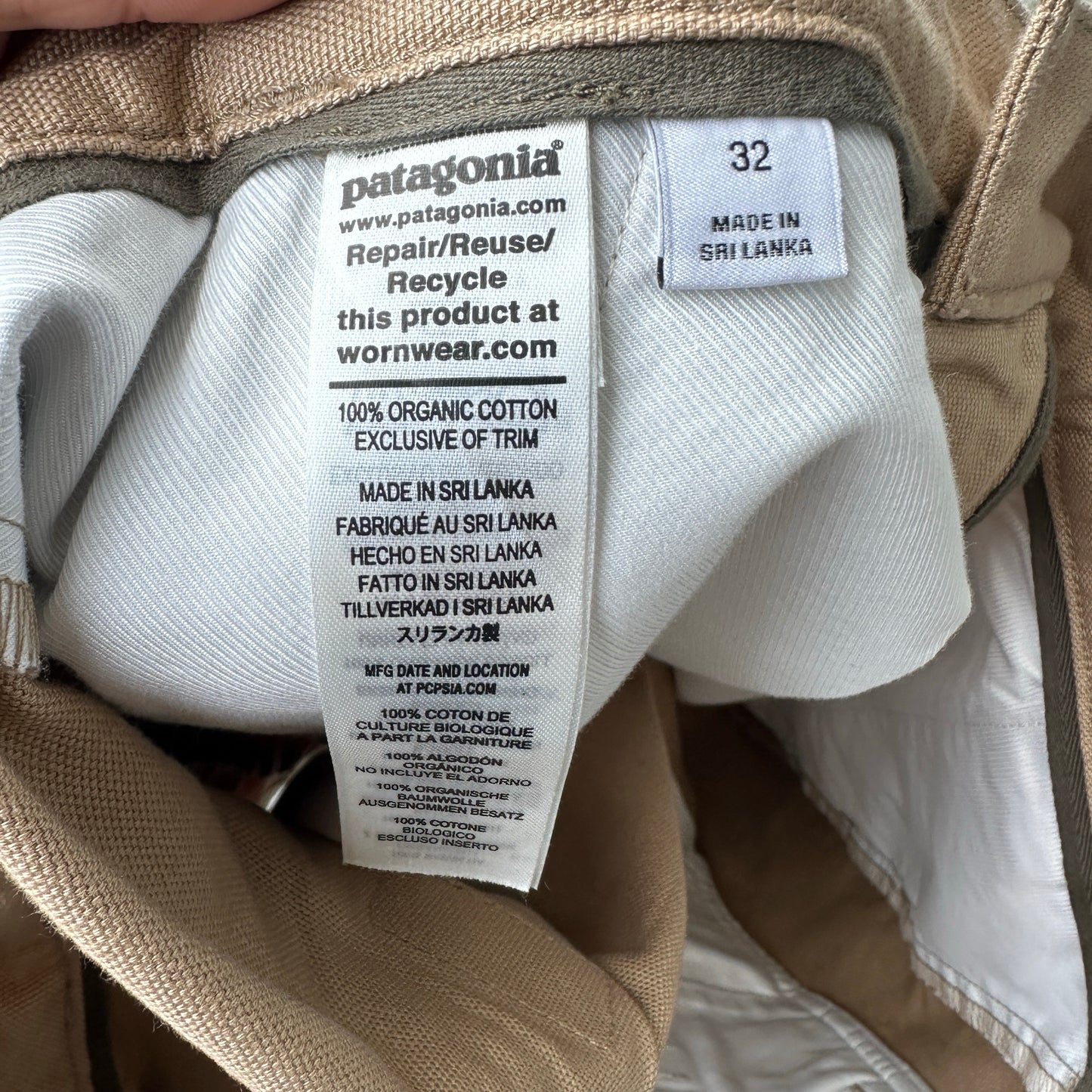 Short Patagonia Vintage De Hombre Talla 32 Color Beige 70s Safari Alpinismo