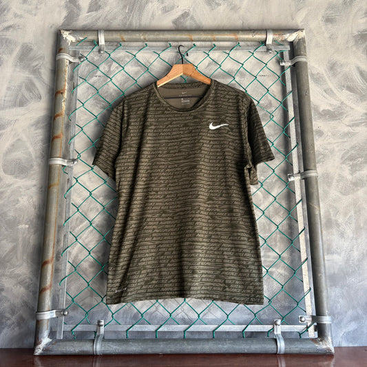 Player de Licra Nike Para Hombre Talla XL Color Verde Militar Deportiva