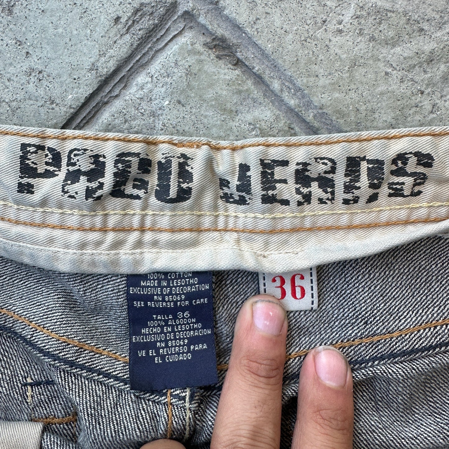 Shorts o Jorts Vintage Paco Jeans De Hombre Talla 36 Color Negro Desvanecido Y2K