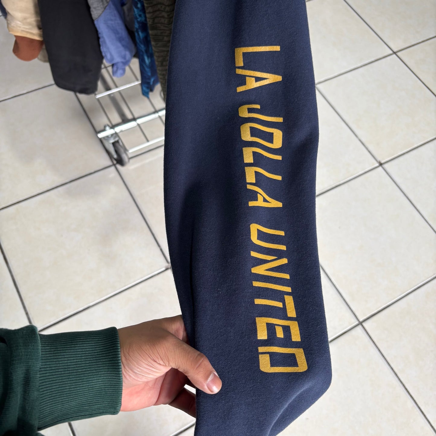 Hoodie Carhartt Para Hombre Talla L Color Azul Marino La Jolla Unites