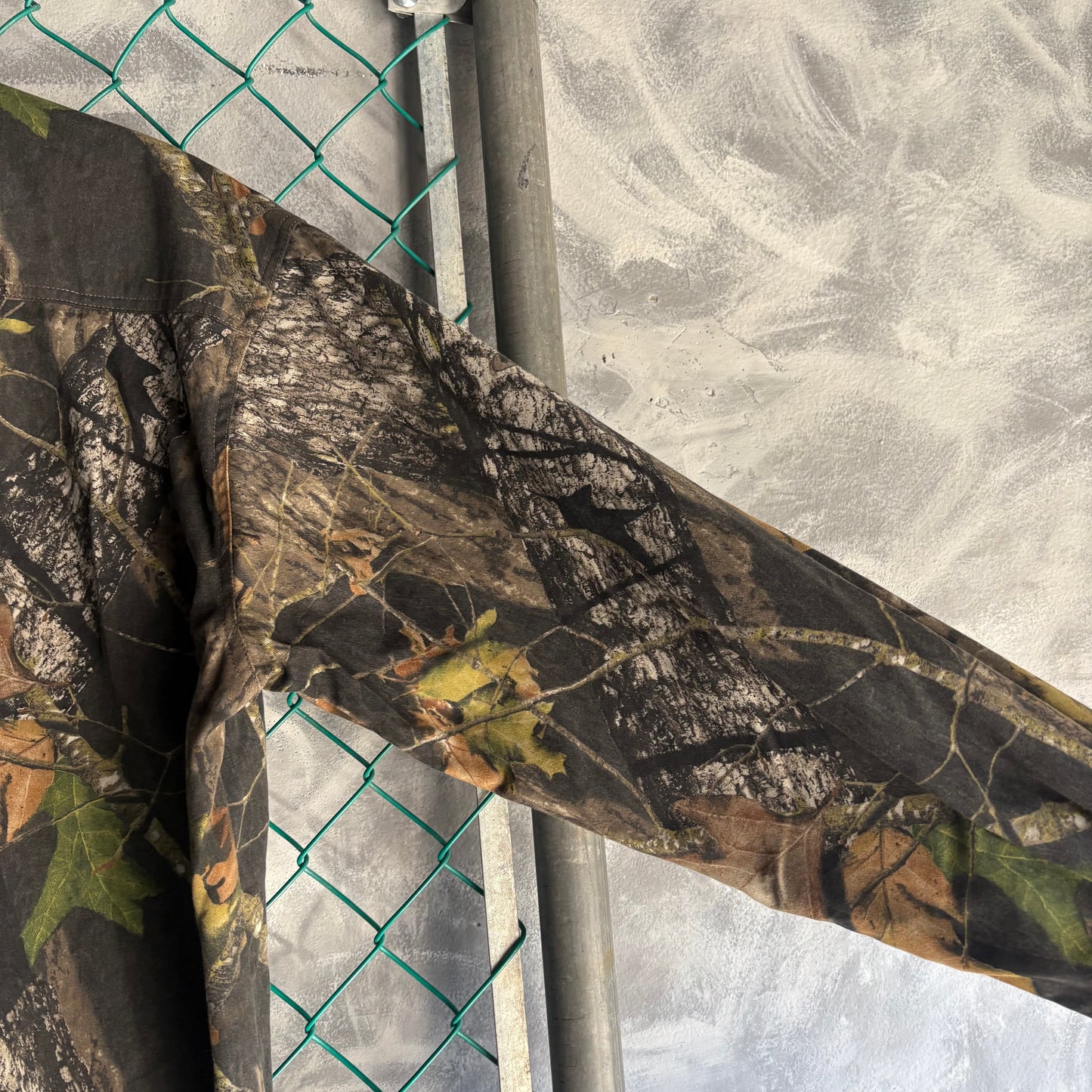 Camisa de Botones Field Staff Para Hombre Talla XL Color Camuflaje Mossy OAK