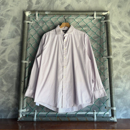 Camisa De Botones Polo Ralph Lauren De Hombre Talla L Color Blanco De Cuadros