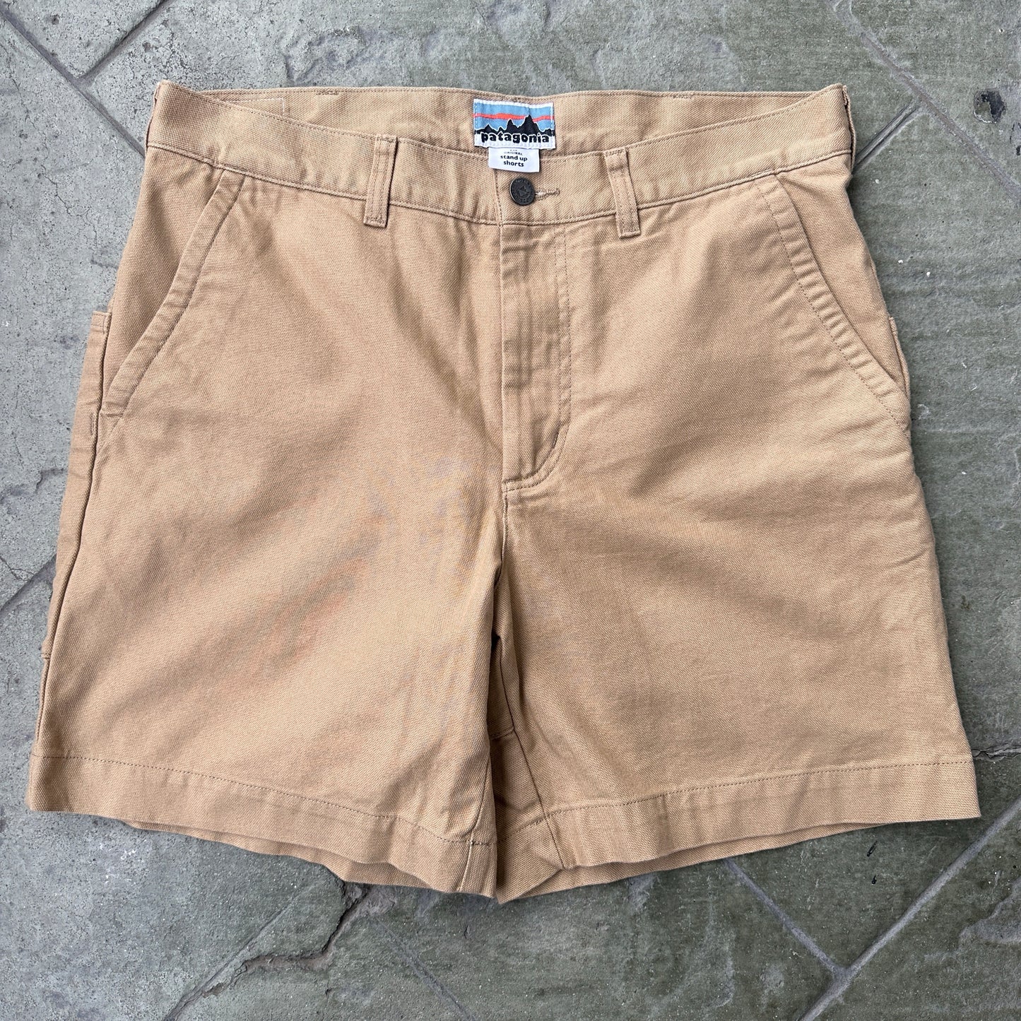 Short Patagonia Vintage De Hombre Talla 32 Color Beige 70s Safari Alpinismo