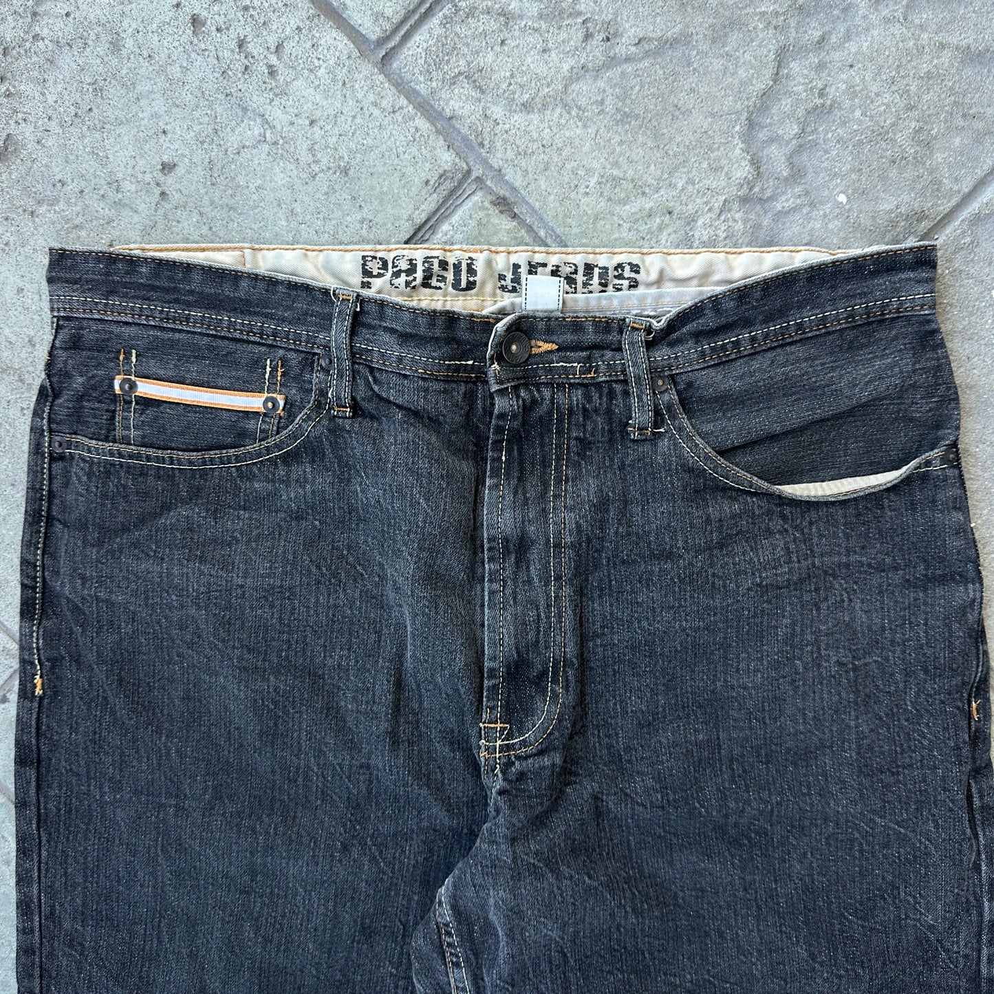 Shorts o Jorts Vintage Paco Jeans De Hombre Talla 36 Color Negro Desvanecido Y2K
