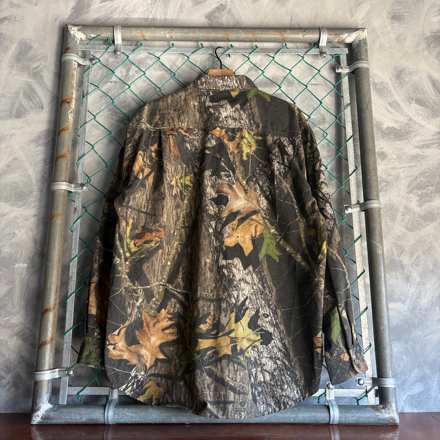 Camisa de Botones Field Staff Para Hombre Talla XL Color Camuflaje Mossy OAK