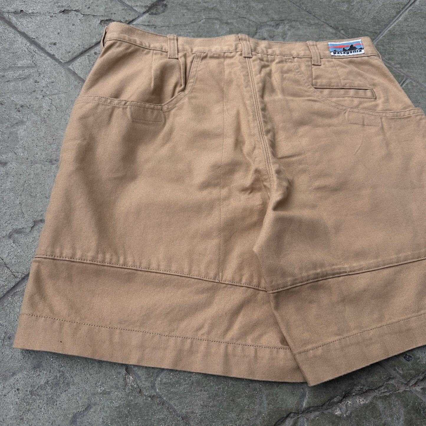 Short Patagonia Vintage De Hombre Talla 32 Color Beige 70s Safari Alpinismo