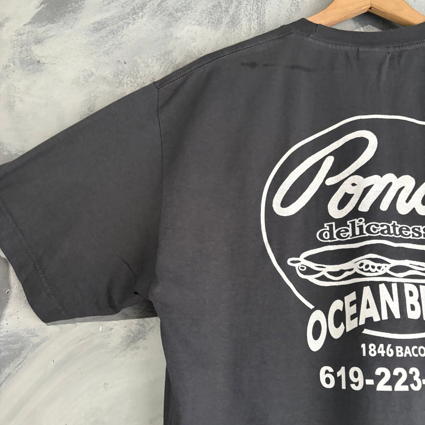 Playera AAA Para Hombre Talla L Color Gris Pama’s Ocean Beach