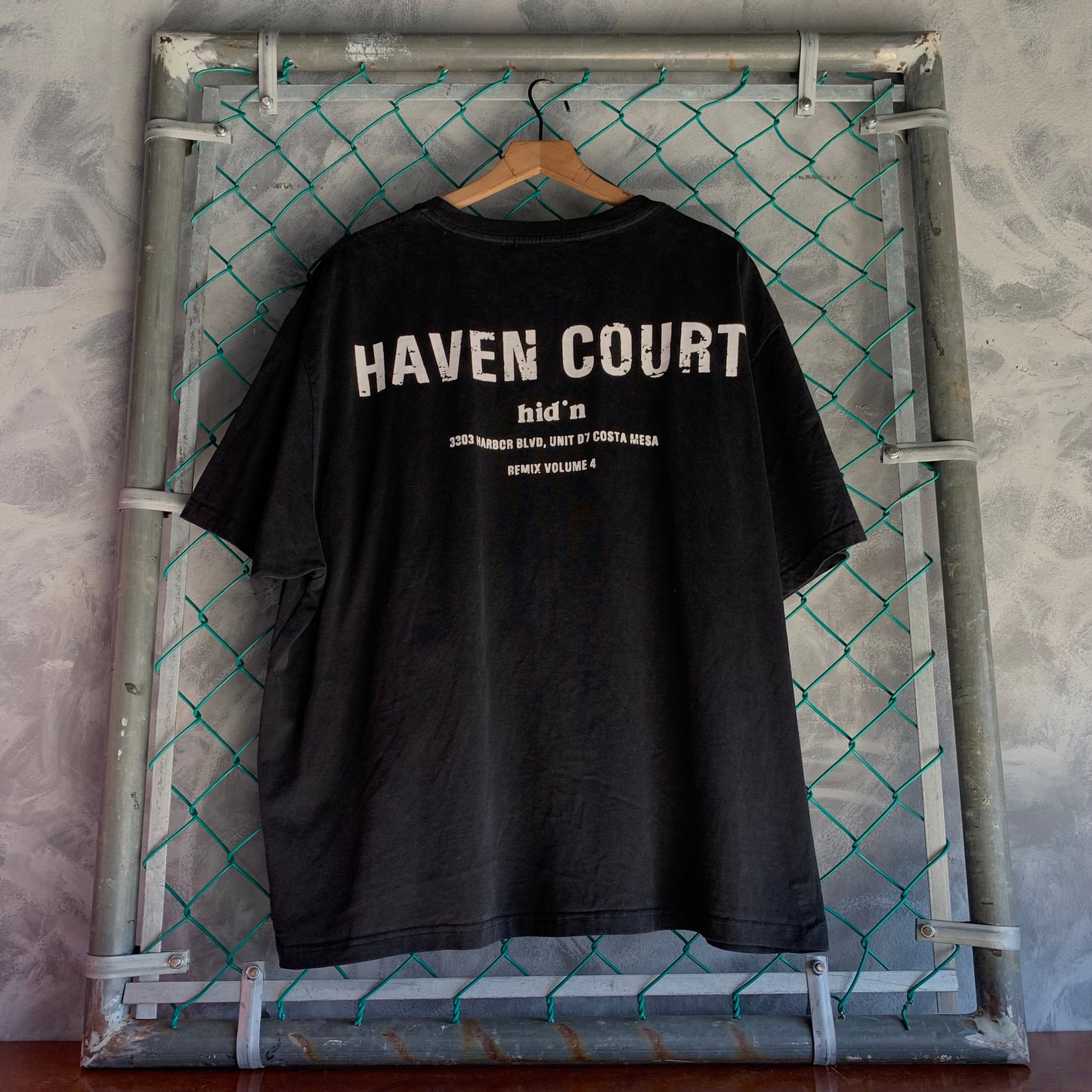 Playera Haven Court Para Hombre Talla XL Color Negro HID'N