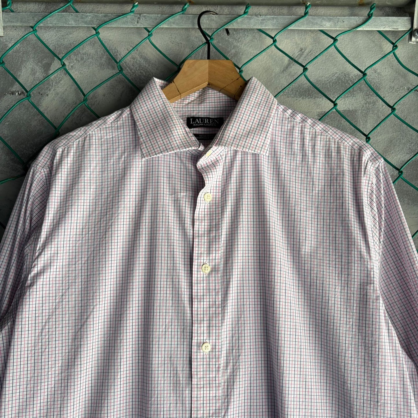 Camisa De Botones Polo Ralph Lauren De Hombre Talla L Color Blanco De Cuadros