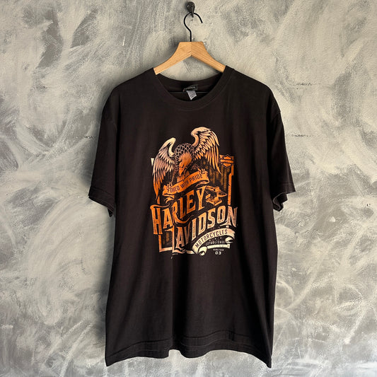 Camisa Vintage Harley Davidson De Hombre Aguila Alaska