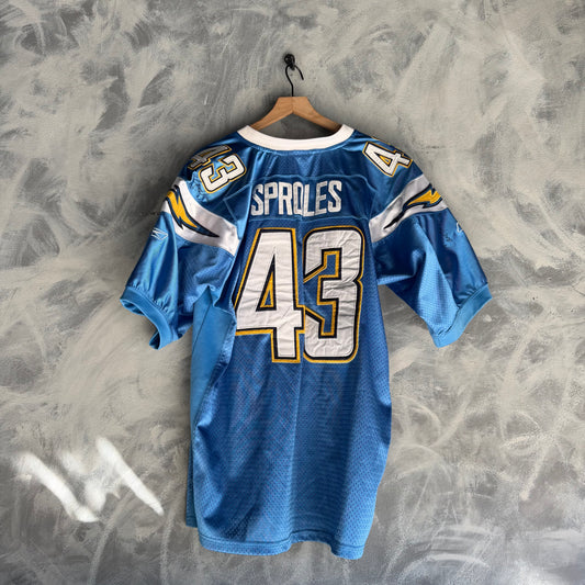 Jersey De Chargers Daniel Sproles Firmada De Hombre Talla 52 Claro Reebok Cosida NFL