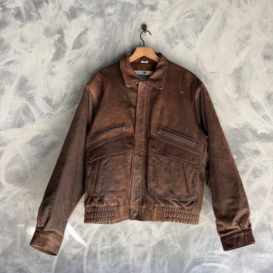 Chamarra Vintage Aeropostale Type 2 De Hombre Talla 44 Corte A la Cintura