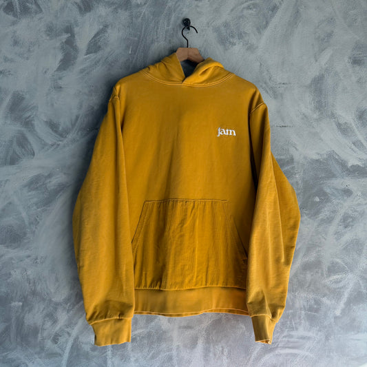 Hoodie Jam De Sam Jayne De Hombre Mostaza Hecho Los Angeles