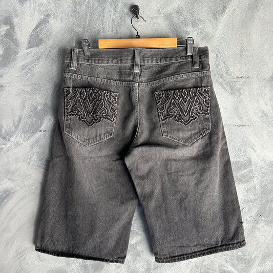 Short Jort Vintage Y2K Avirex De Hombre Talla 32 Hip Hop