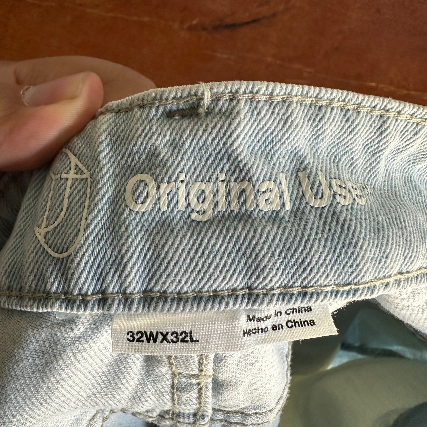 Pantalon Original Use De Hombre Talla 32x32 (33x30) Estilo De Nube