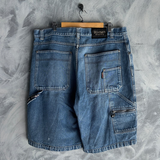 Short Vintage Jort Y2K Roglins De Hombre Talla 42 (40) Carpenter Super Baggy