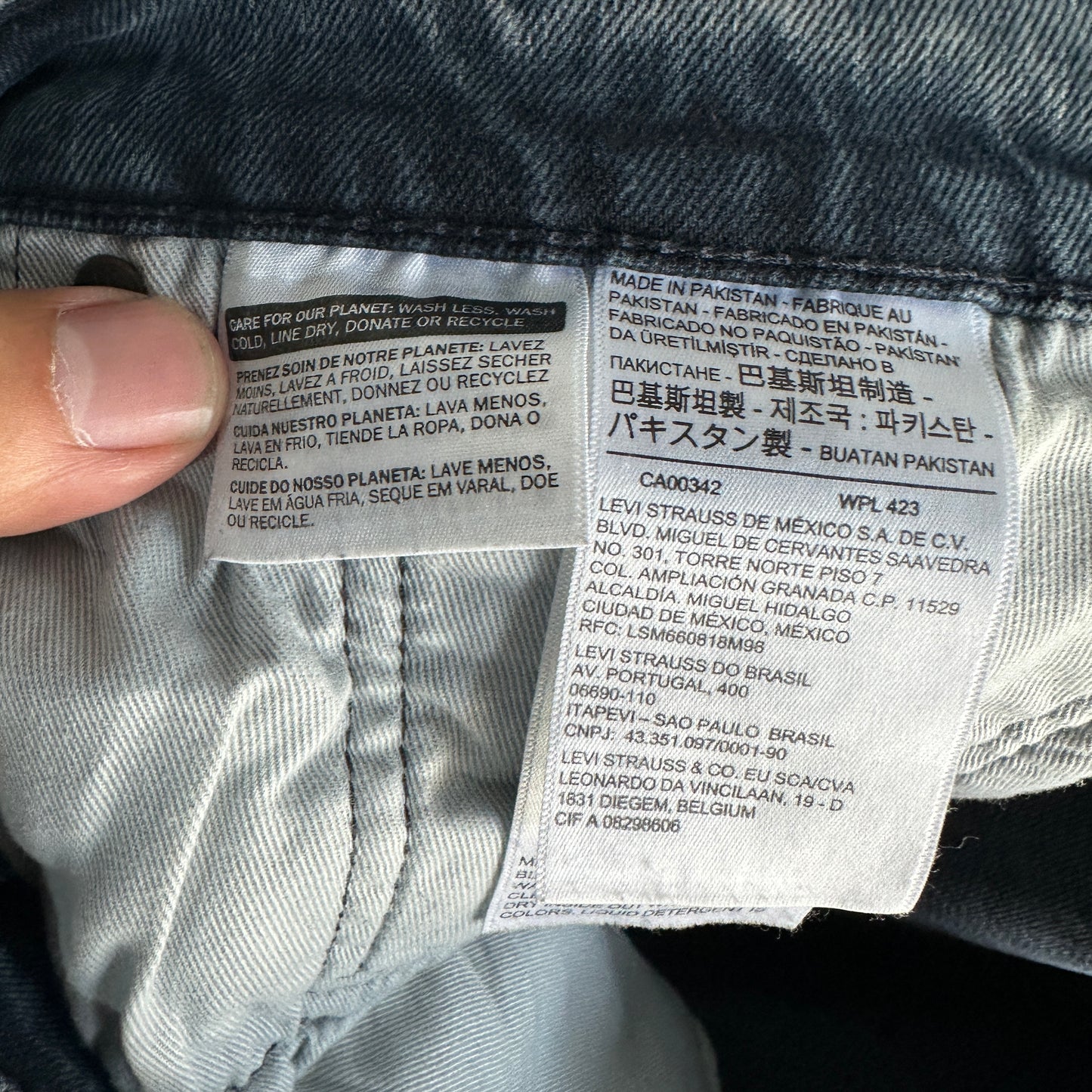 Pantalon Levis 502 Premium De Hombre Talla 34x30 Big E