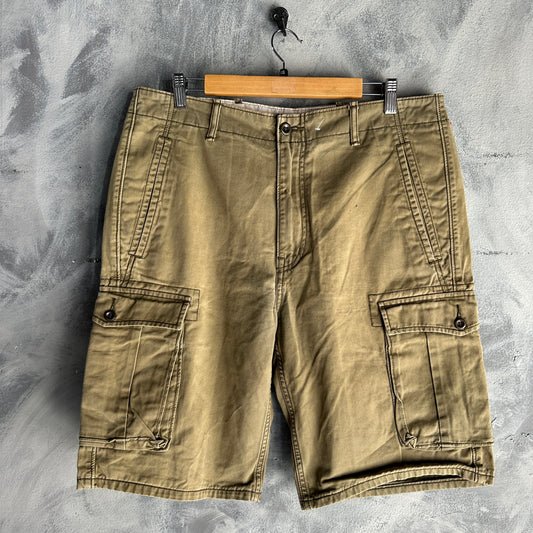 Short Vintage Y2K Levis Cargo De Hombre Talla 34 (36)