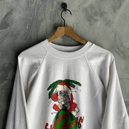 Sueter Vintage De Navidad De Hombre
