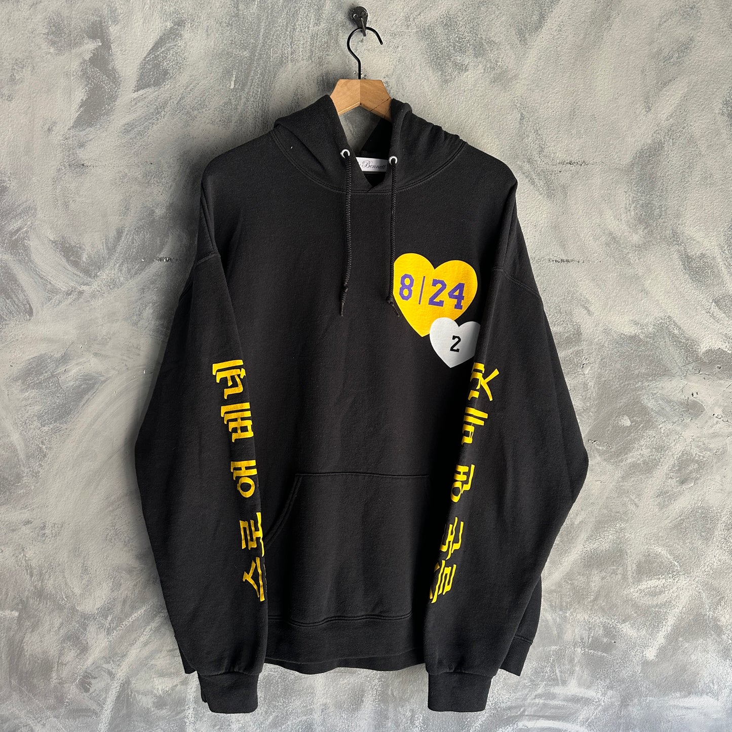 Sueter Hoodie De Lakers Kobey Bryant Y Gigi Memorial De Hombre Tributo