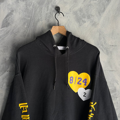 Sueter Hoodie De Lakers Kobey Bryant Y Gigi Memorial De Hombre Tributo