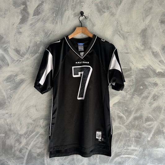 Jersey De Michael Vick Juvenil Talla Xl 18-20 Color Negro Reebok Bordada