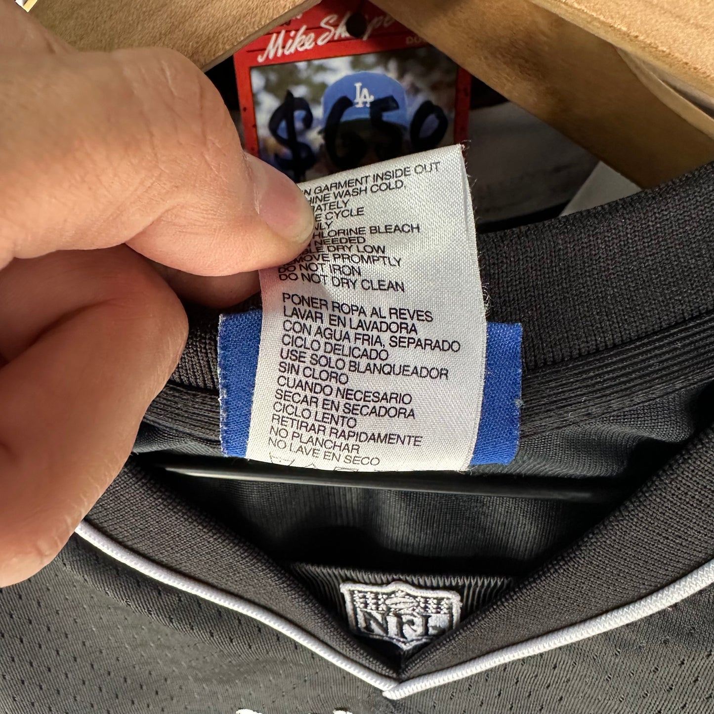 Jersey De Michael Vick Juvenil Talla Xl 18-20 Color Negro Reebok Bordada