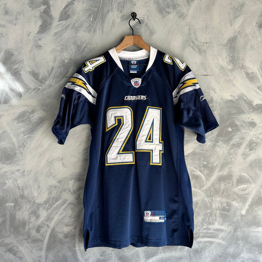 Jersey De Los Chargers Mathews Reebok De Hombre Talla 48 Color Azul On Field