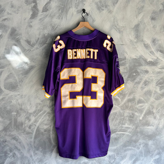 Jersey De Minnesota Vikings De Bennett #23 De Hombre Reebok Authentic