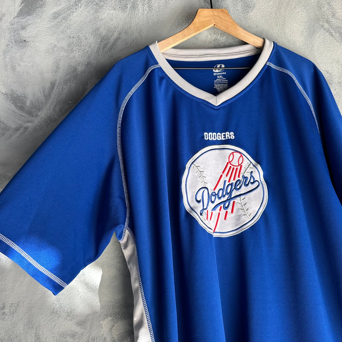 Jersey De Los Angeles Dodogers Dinasty De Hombre Talla XL Color Azul De Beisbol MLB