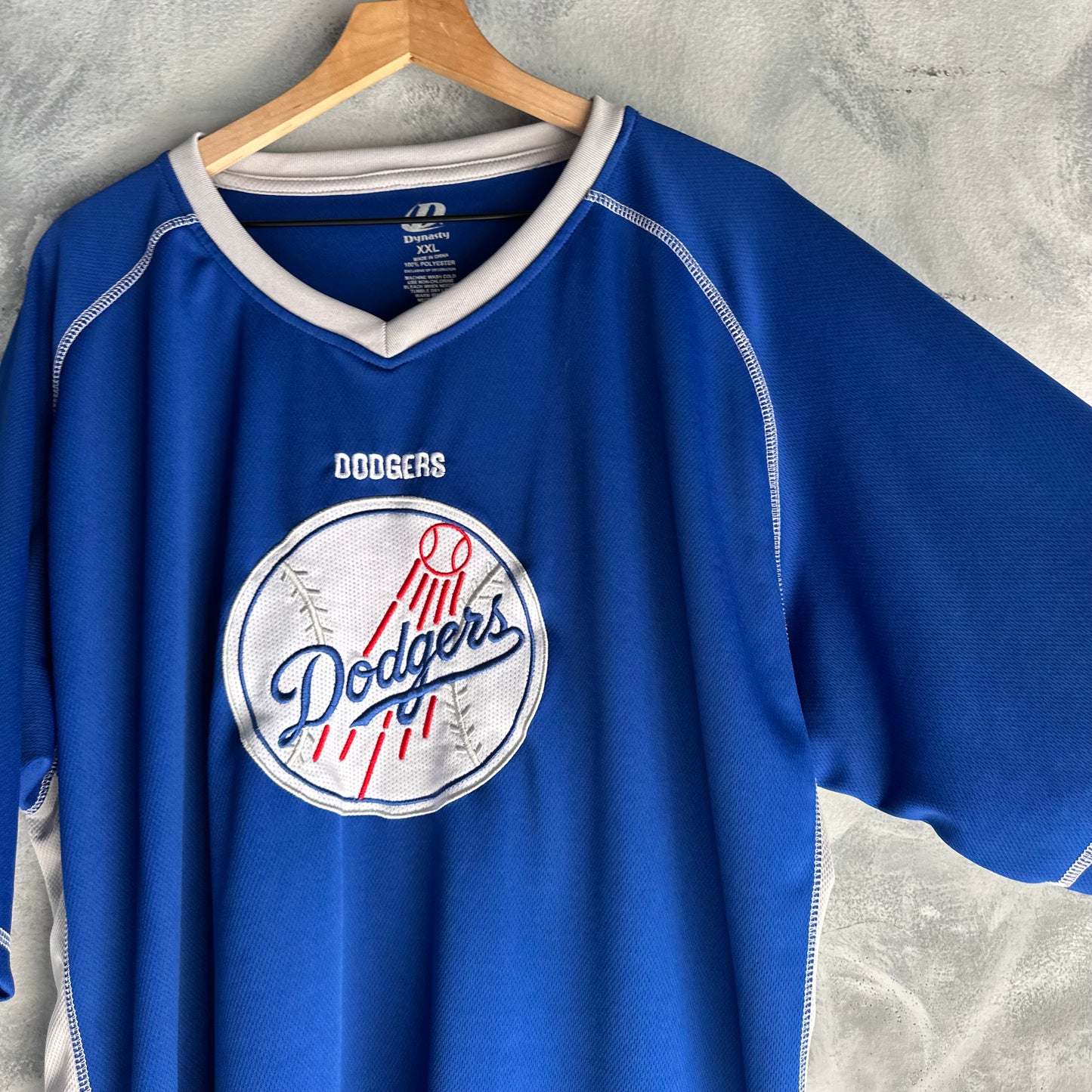 Jersey De Los Angeles Dodogers Dinasty De Hombre Talla XL Color Azul De Beisbol MLB