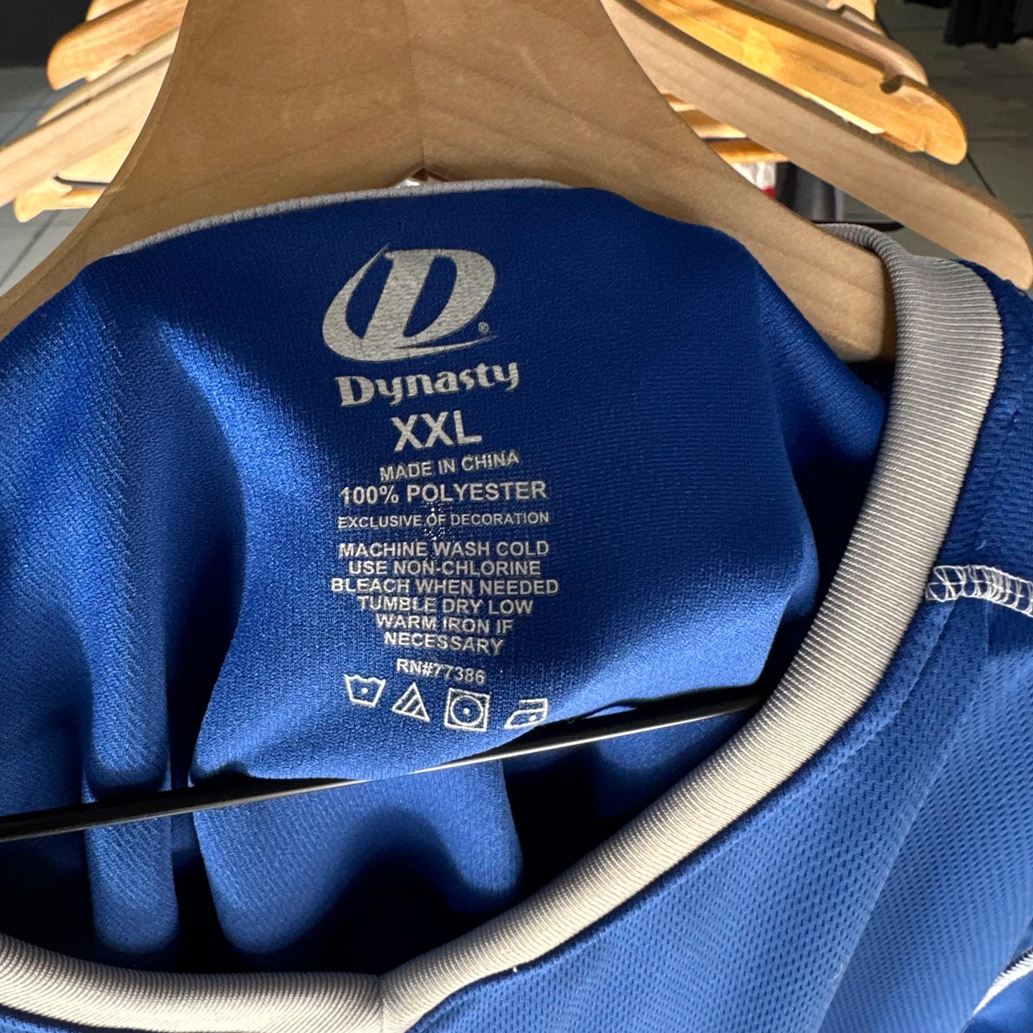 Jersey De Los Angeles Dodogers Dinasty De Hombre Talla XL Color Azul De Beisbol MLB