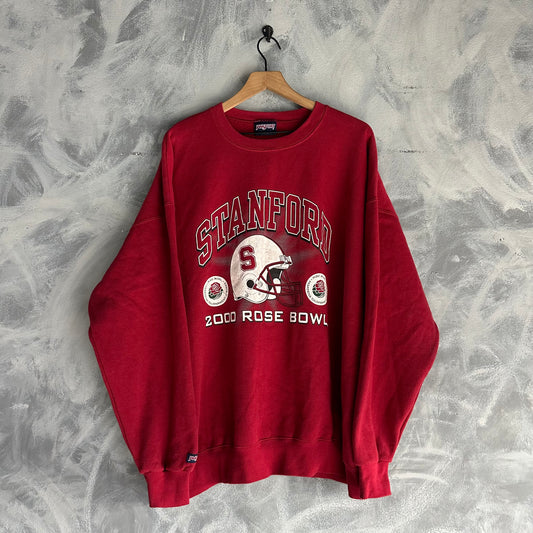 Sueter Vintage De Stanford Rose Bowl De Hombre Futol Americano Colegial