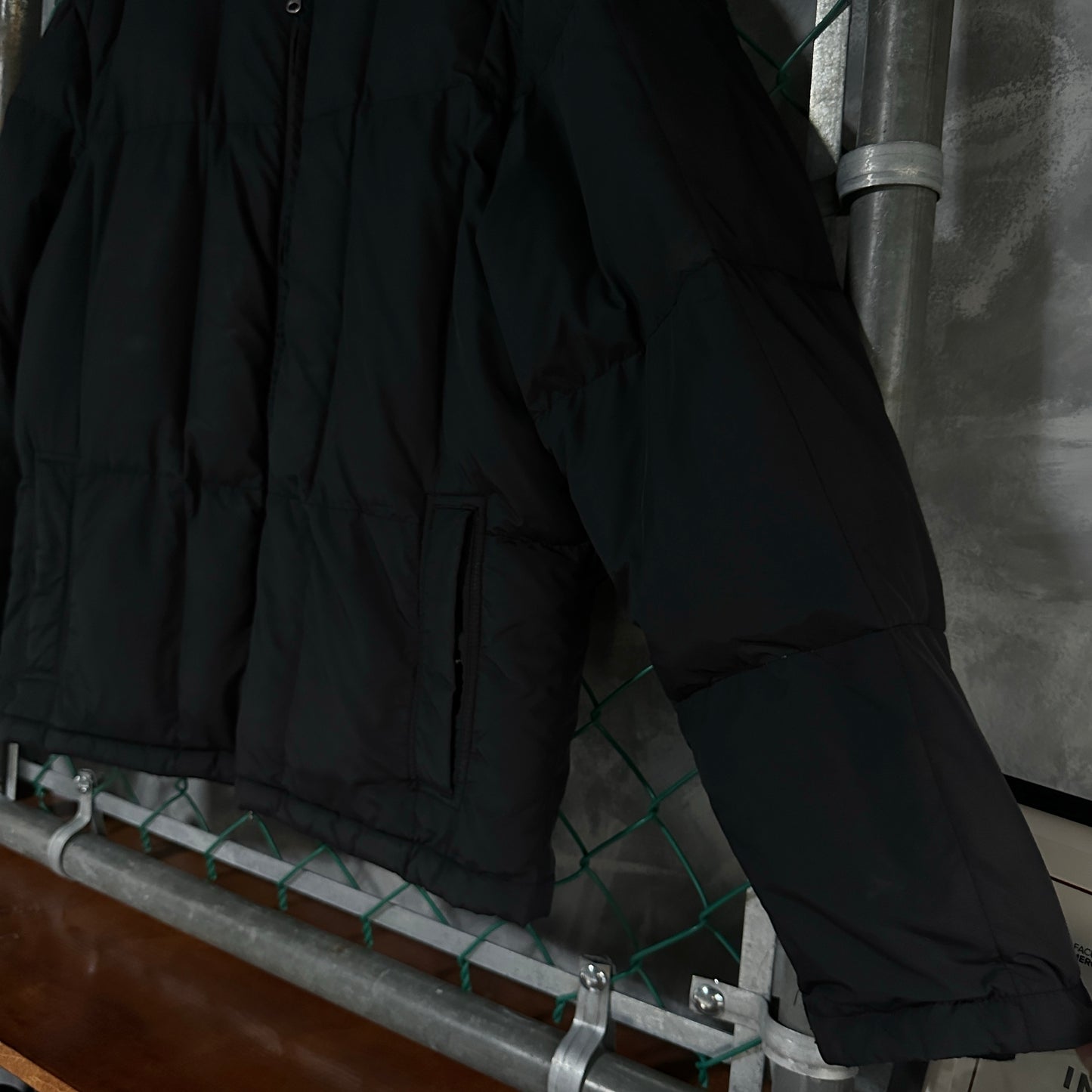 Chamarra Puffer Eddie Bauer De Hombre Talla L Color Negro Con Forro Pluma Pluma de Ganso