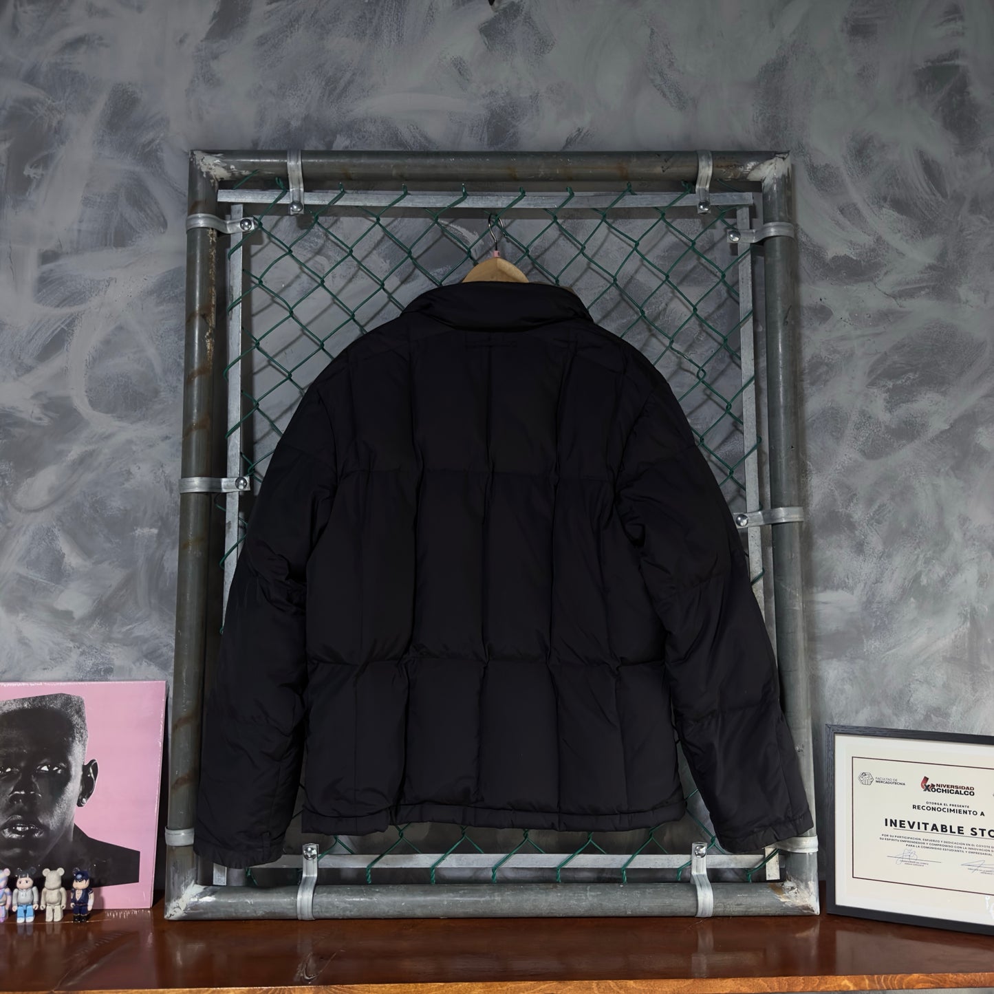 Chamarra Puffer Eddie Bauer De Hombre Talla L Color Negro Con Forro Pluma Pluma de Ganso