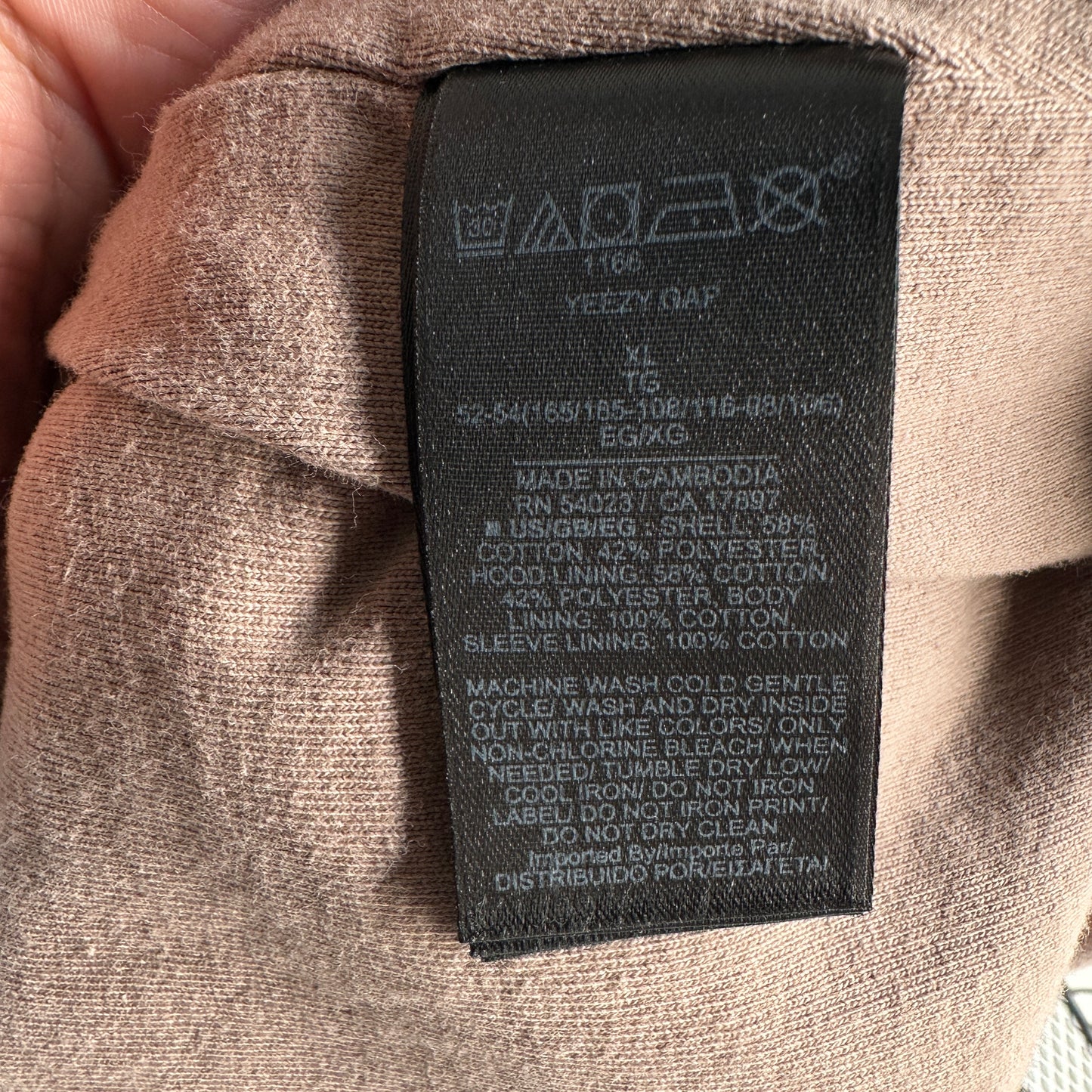 Hoodie Yeezy Gap Engineered By Balenciaga De Mujer